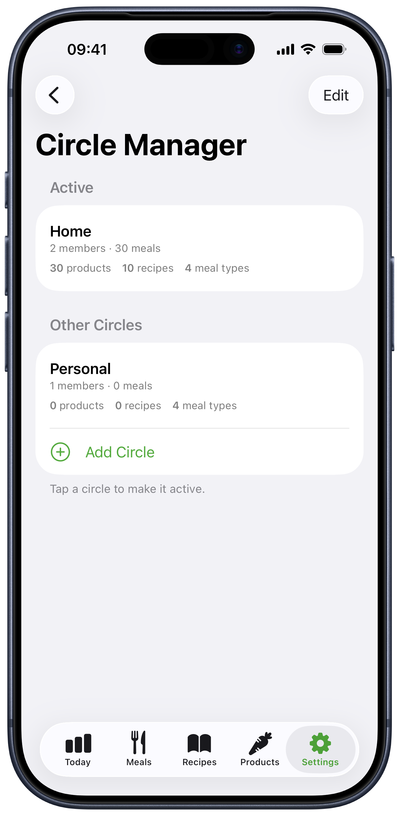 Avo Circle Manager